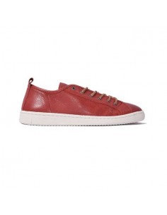 SNEAKER JS4926 RED LEATHER