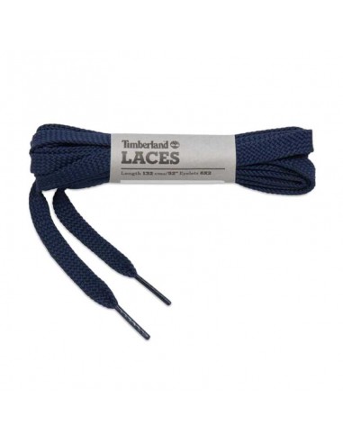FLAT POLYESTER LACES 52in NAVY